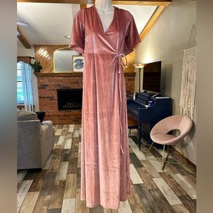 Baltic Born Pink Wrap Dress